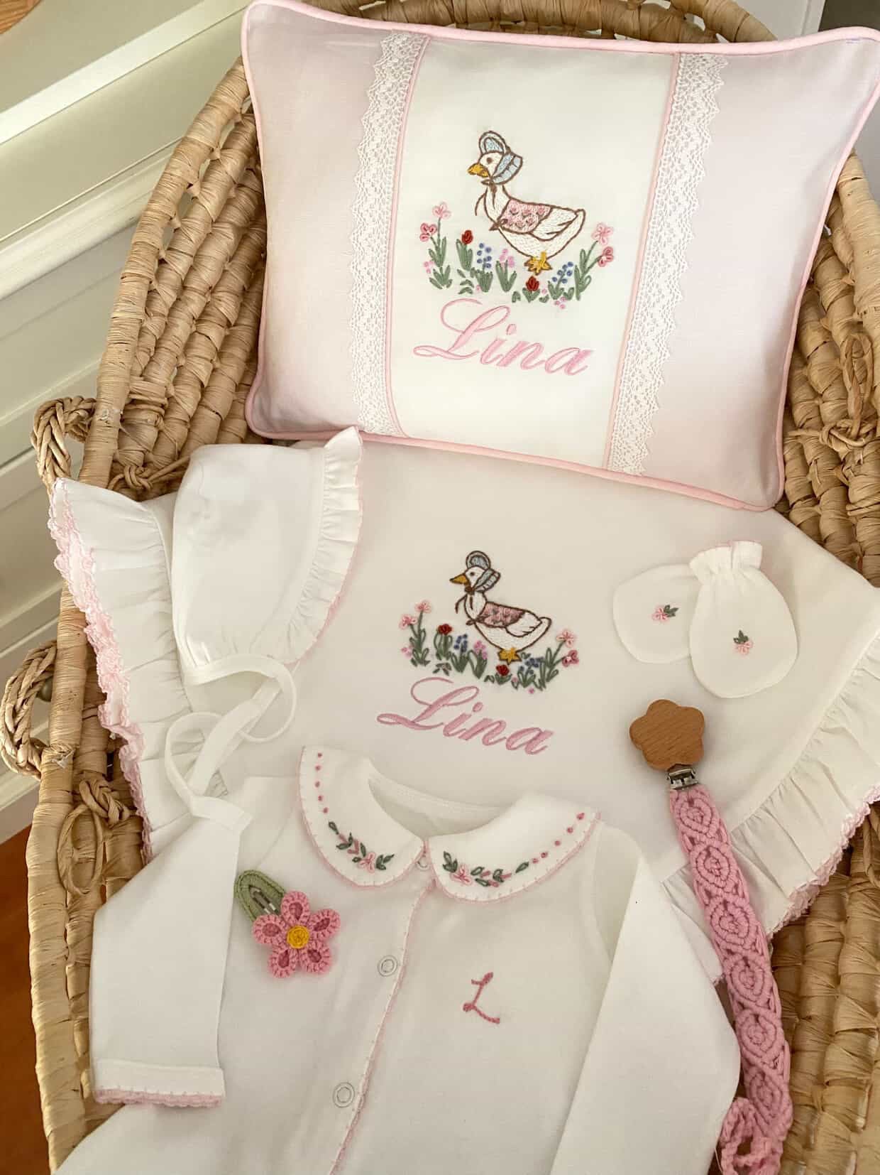 Jemima Puddle Duck Organik Yenidoğan Seti