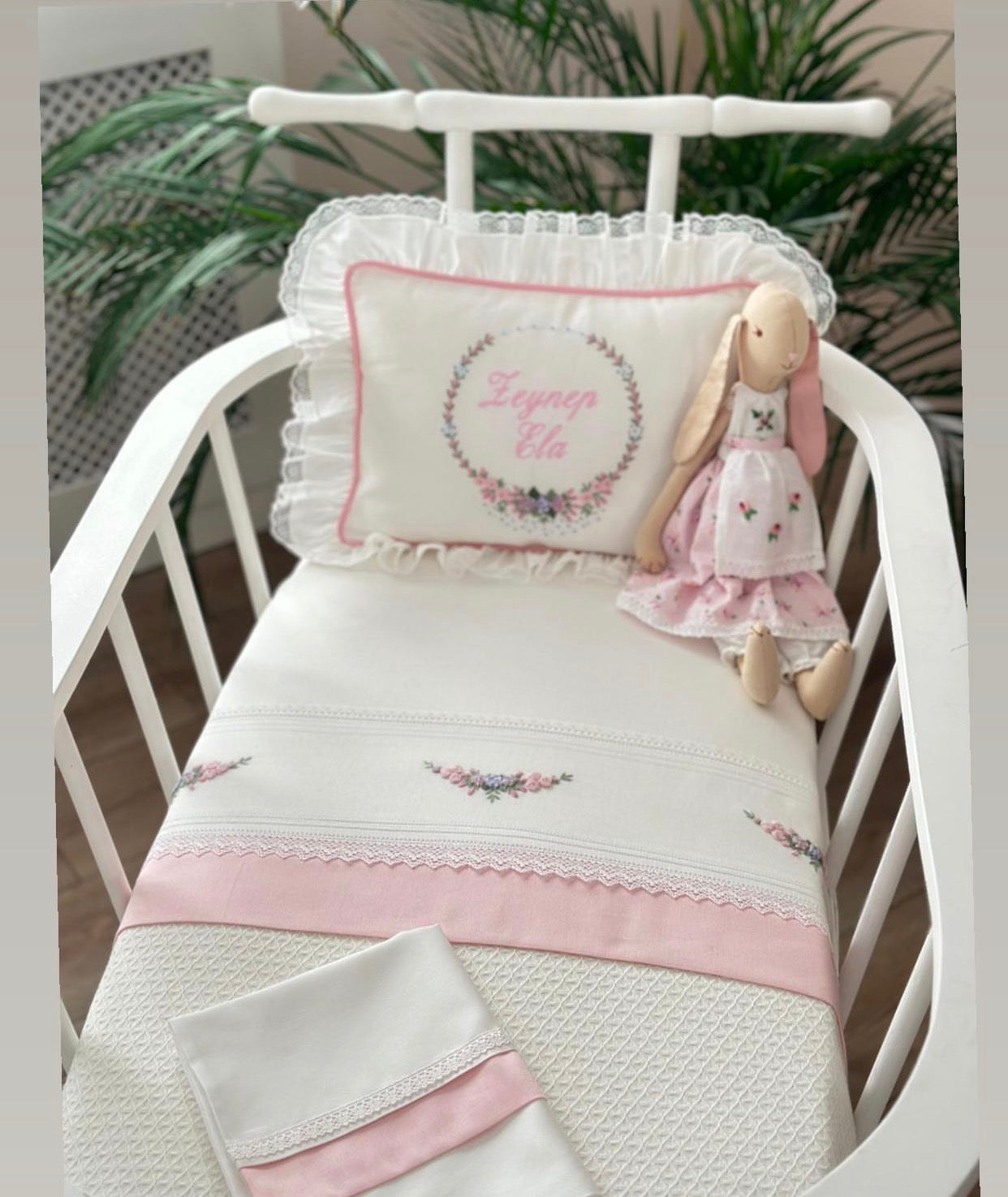 Ortanca Model Pike Takımı Pembe