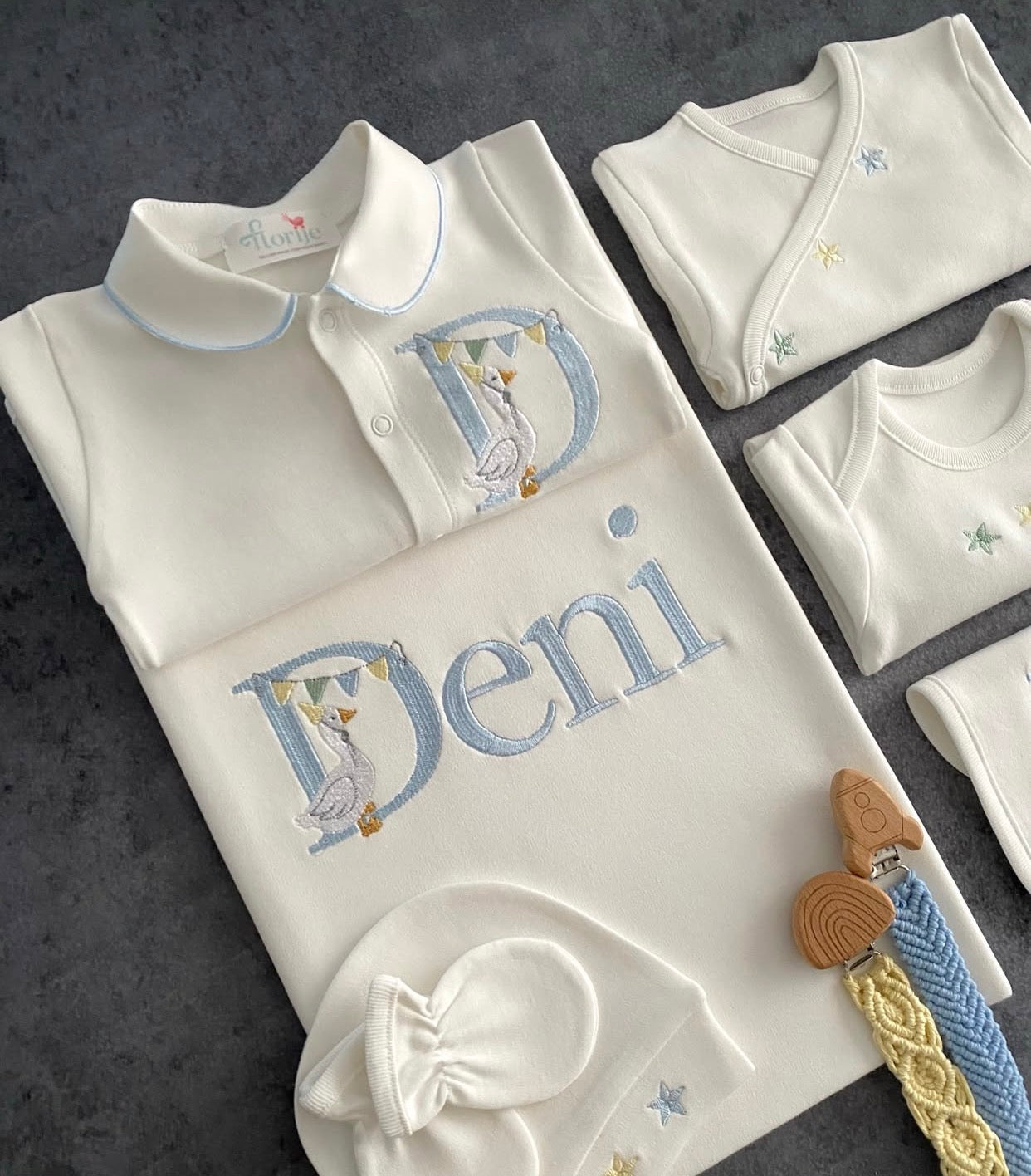 Puddle Duck Serisi Bebek Hastane Çıkış Seti