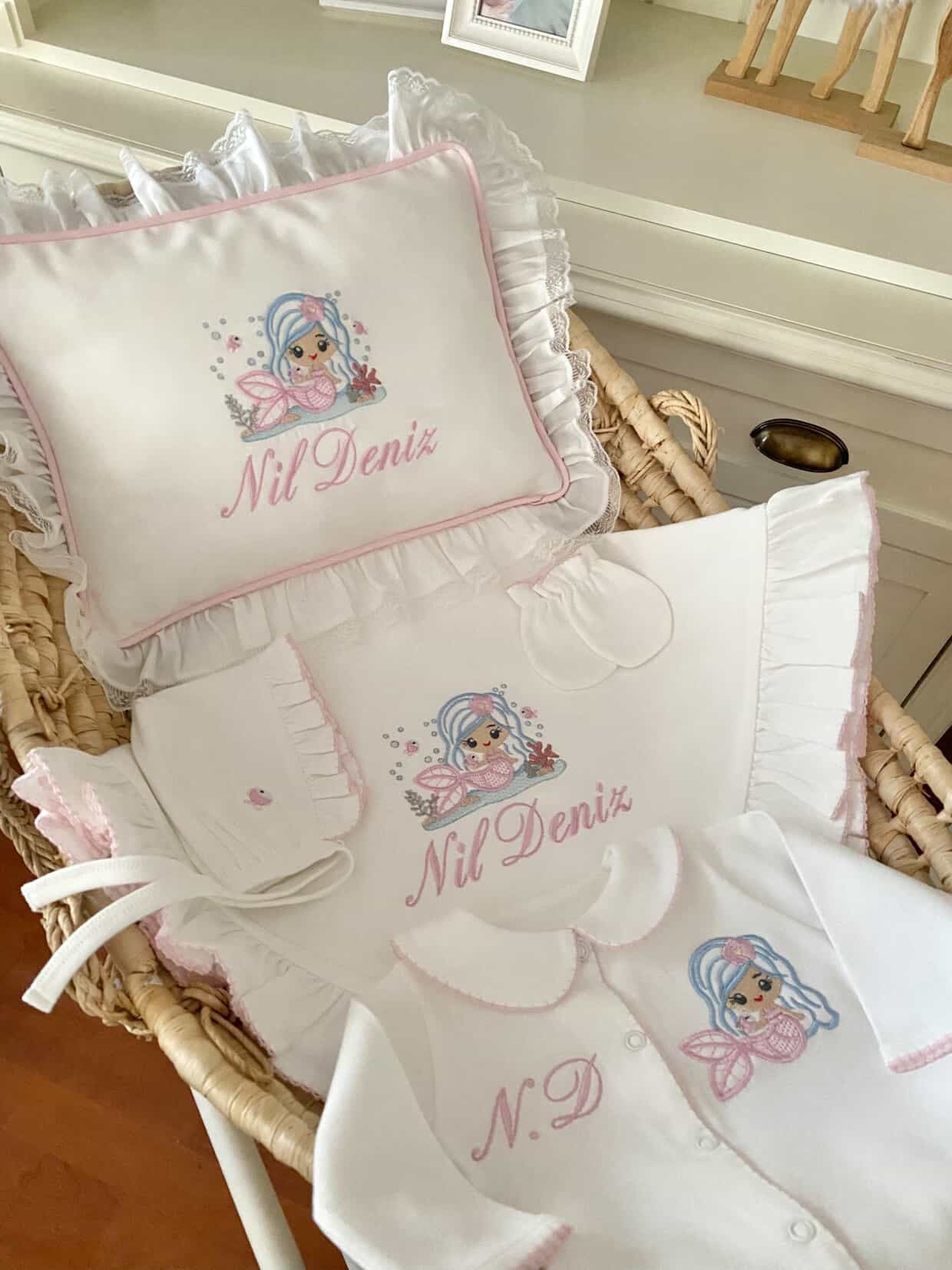 Deniz Kızı Organik Yenidoğan Seti