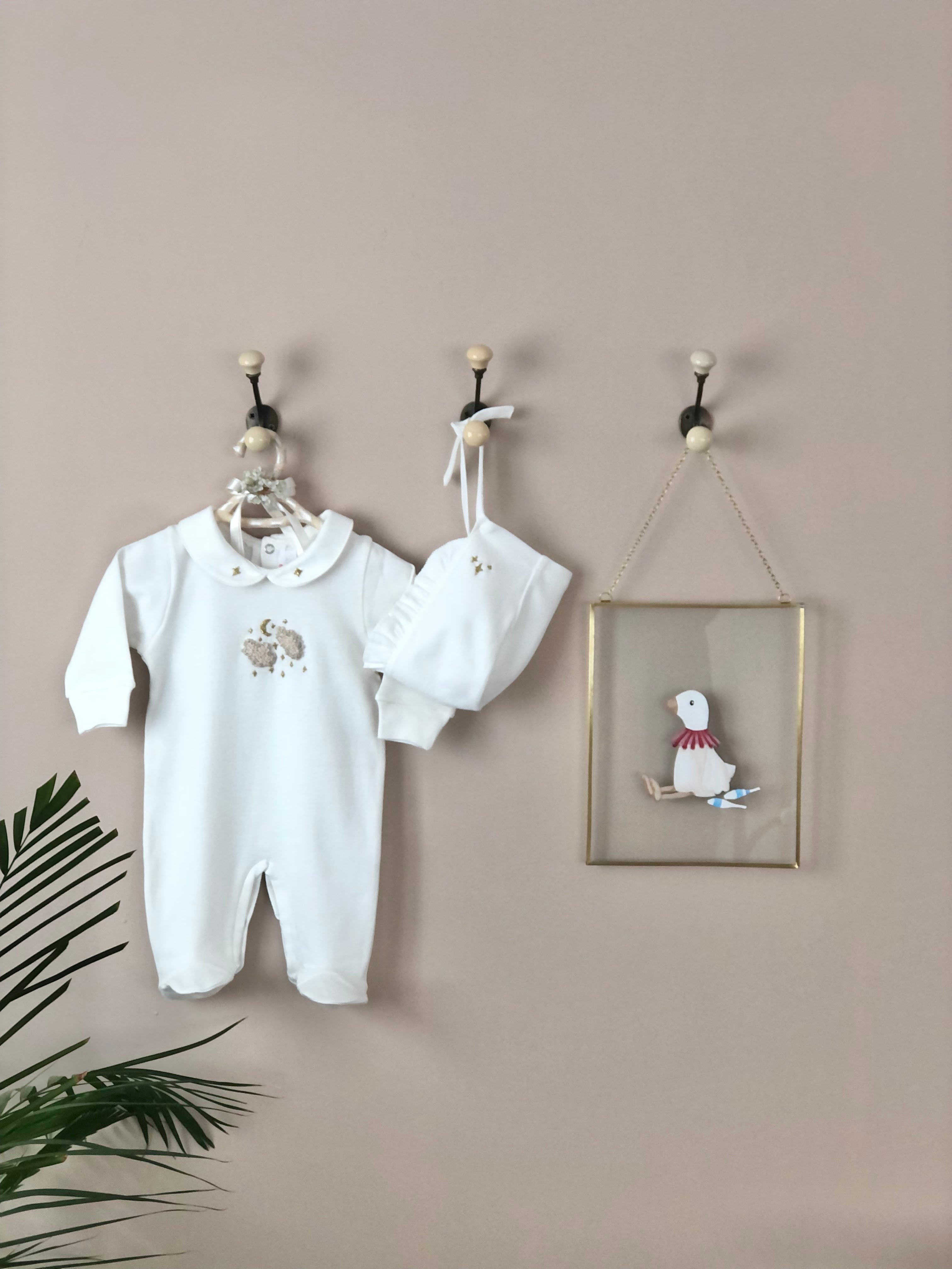 Twinkle El Işi Yenidoğan 3 Parça Tulum Seti Bej