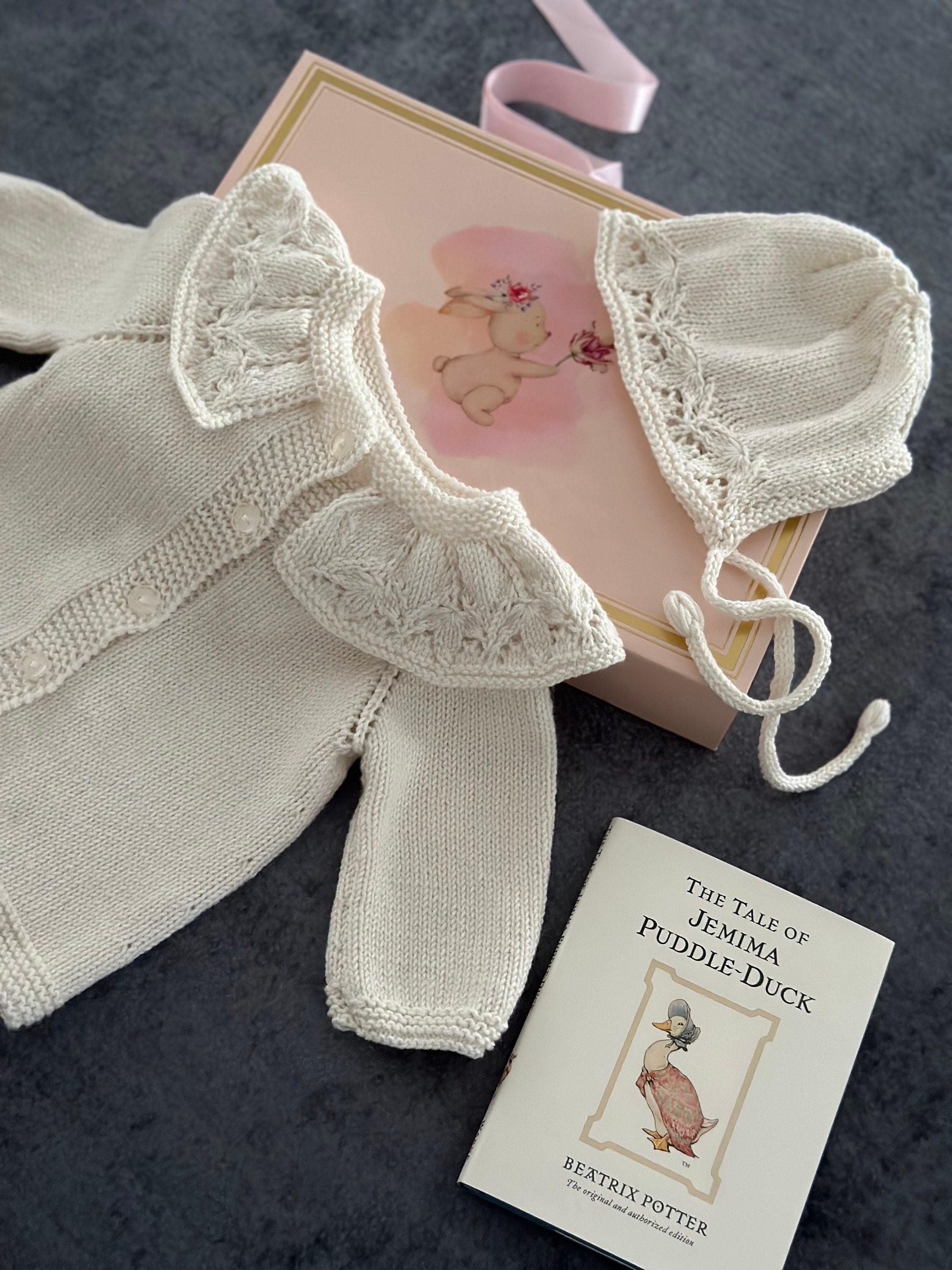 Erantis El Örgüsü Bebek Hırka Şapka Seti