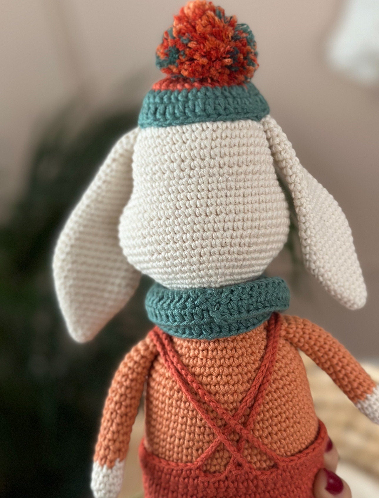 Amigurumi Sevimli Tavşan Bebek Seti – 3 Parça