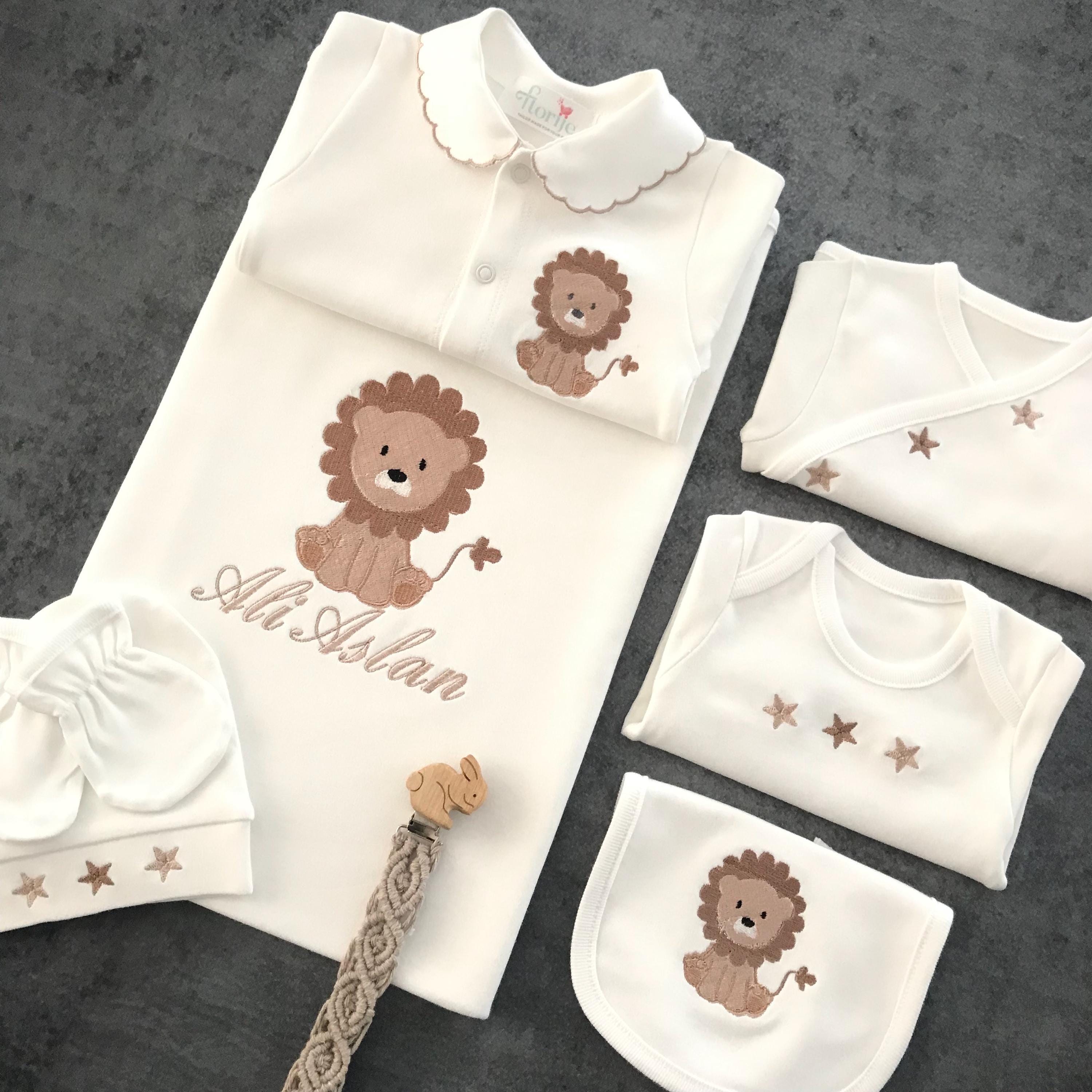 Aslan Nakışlı Hastane Çıkışı Seti