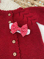 Yılbaşı Renkleri Lastikli Bebek Saç Bandı