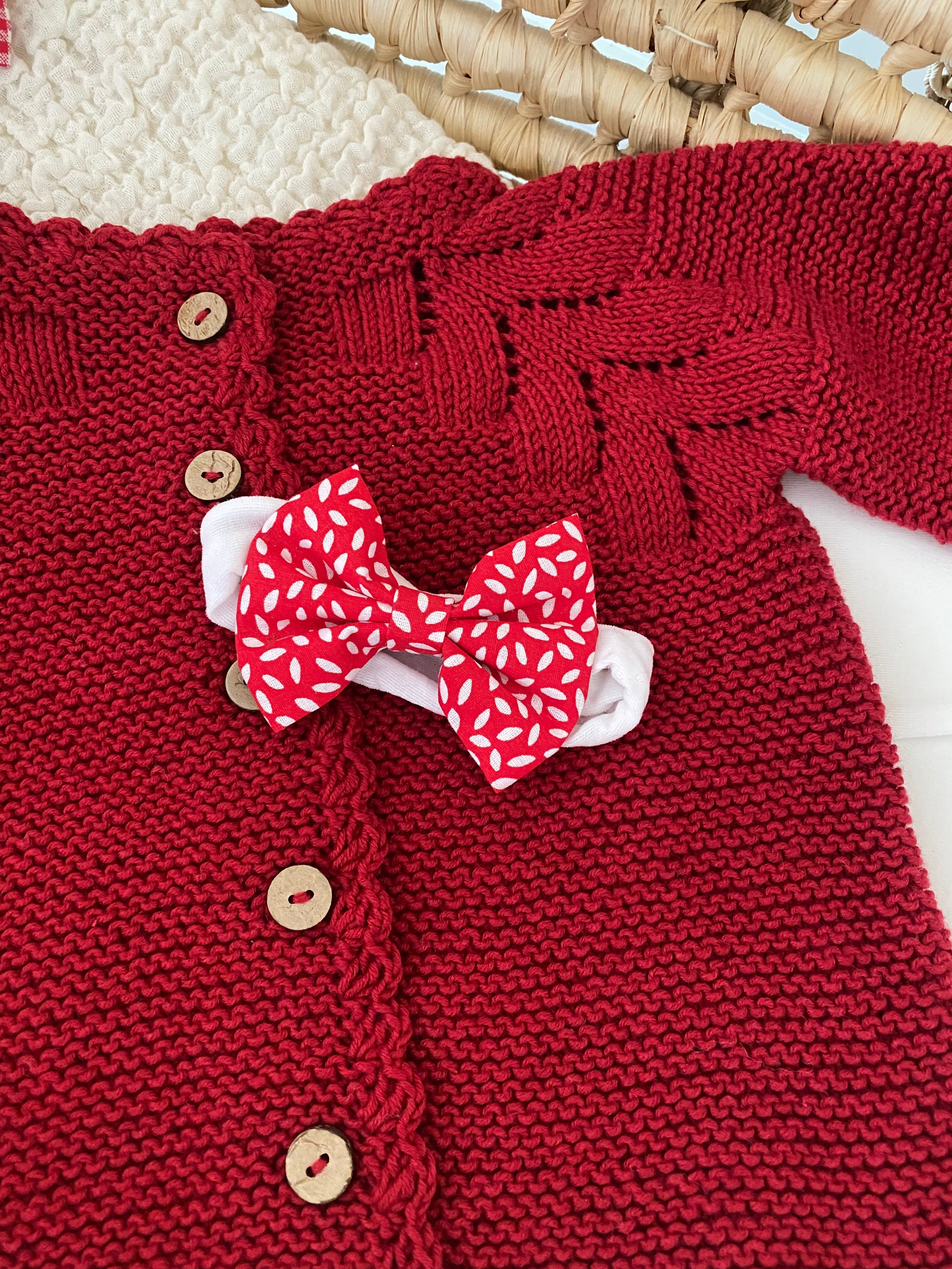 Yılbaşı Renkleri Lastikli Bebek Saç Bandı