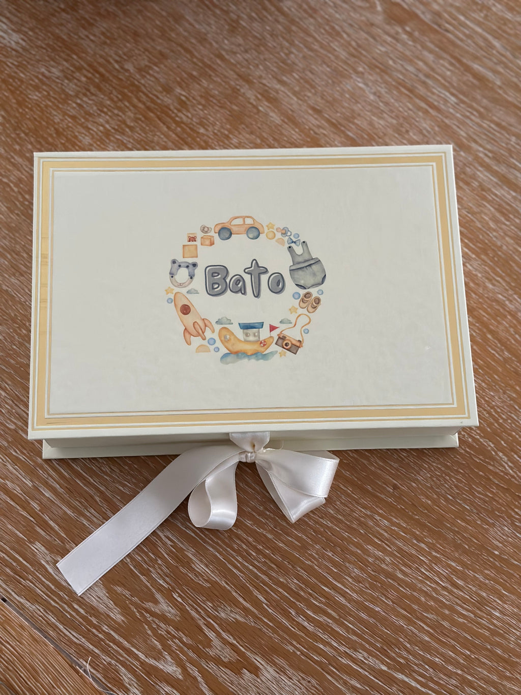 Kişiye Özel Bebek Hediye Kutusu İsimli