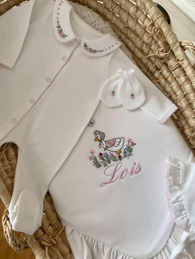 Jemima Puddle Duck Organik Yenidoğan Seti