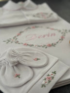 Lily Serisi Hastane Çıkışı Seti Pembe