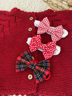 Yılbaşı Renkleri Lastikli Bebek Saç Bandı