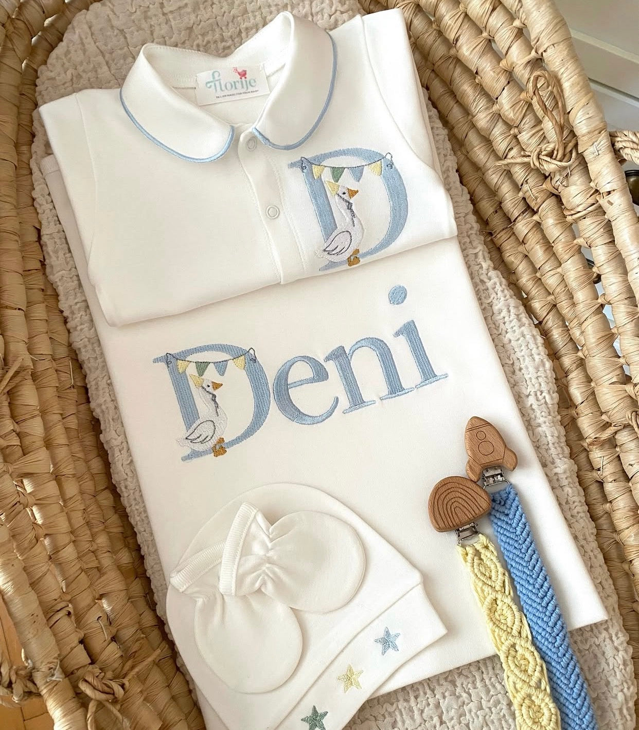 Puddle Duck Serisi Bebek Hastane Çıkış Seti