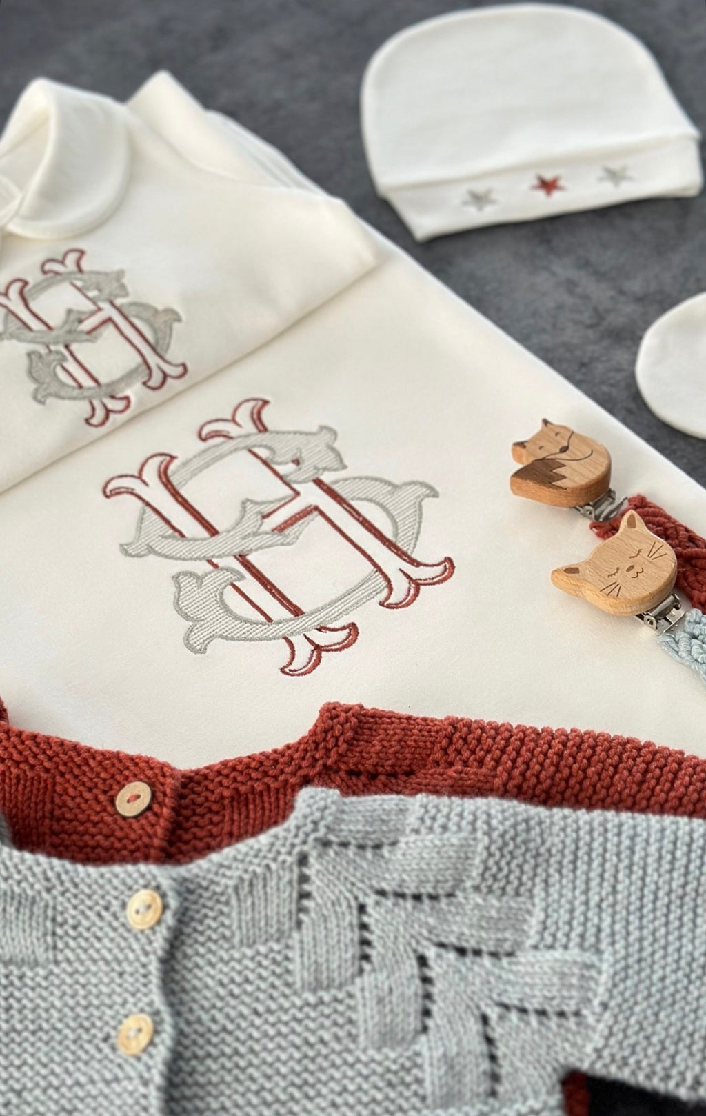 Monogram Organik Yenidoğan Seti