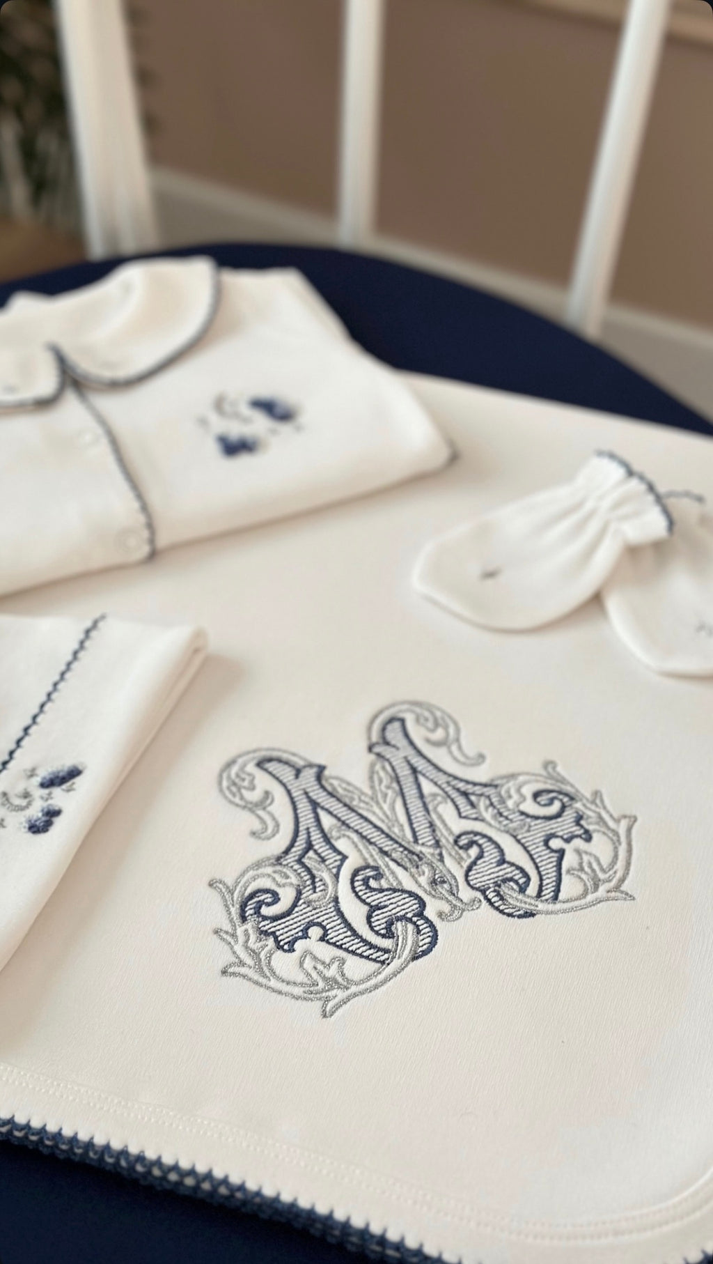 Monogram Organik Yenidoğan Seti