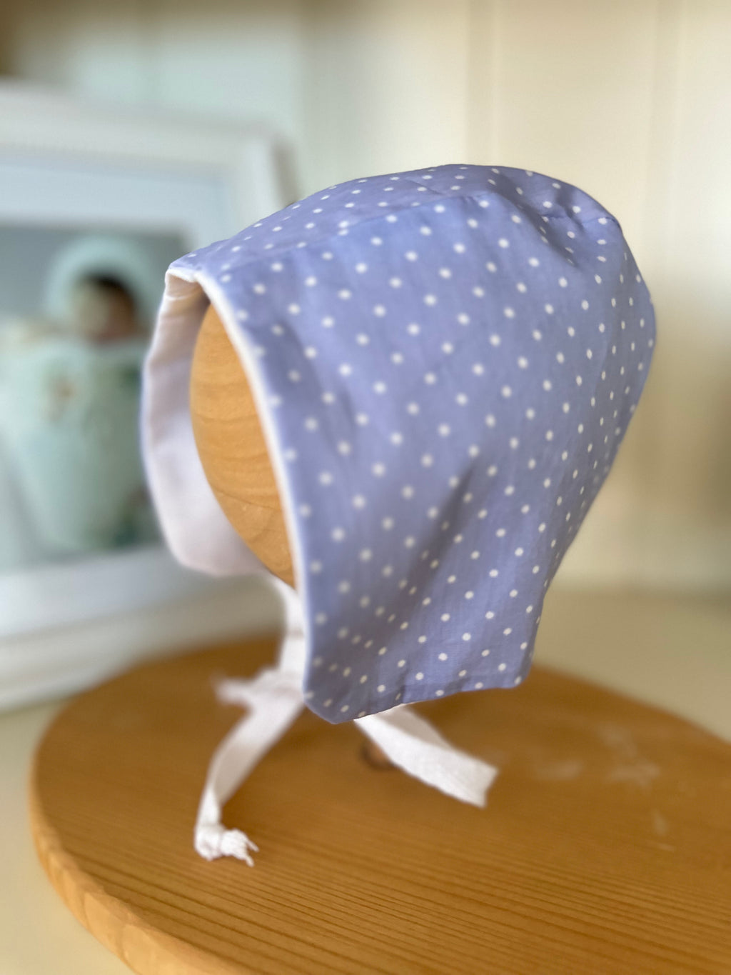 Desenli Yazlık Bebek Bonnet Şapka
