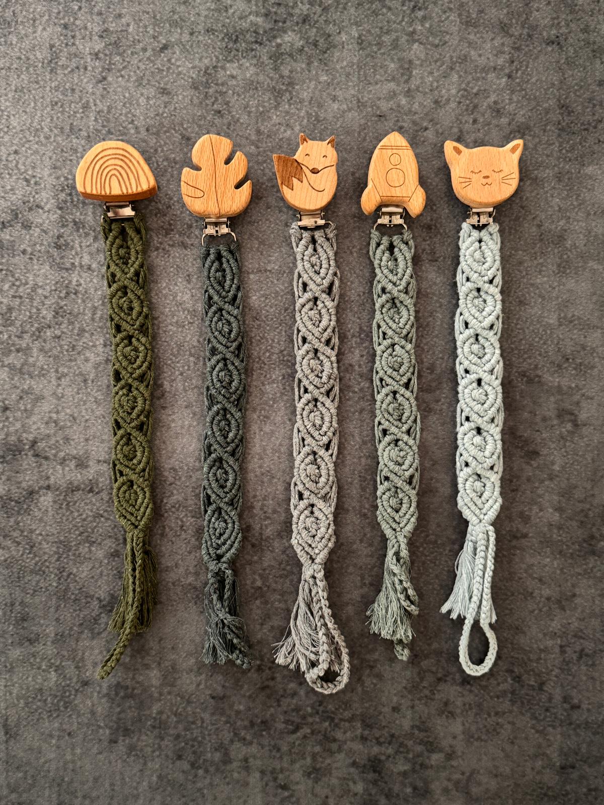 Makrome Emzik Askısı - El Yapımı