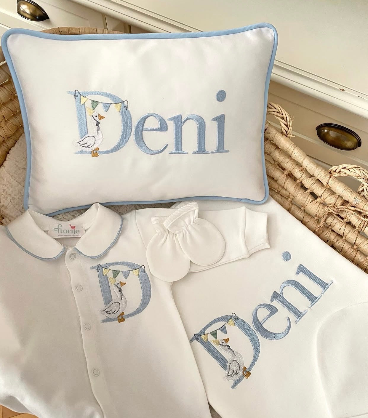 Puddle Duck Serisi Bebek Hastane Çıkış Seti