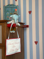 Thank Heaven For Little Boys | Erkek Bebek Nakışlı Kapı Askısı Yastığı