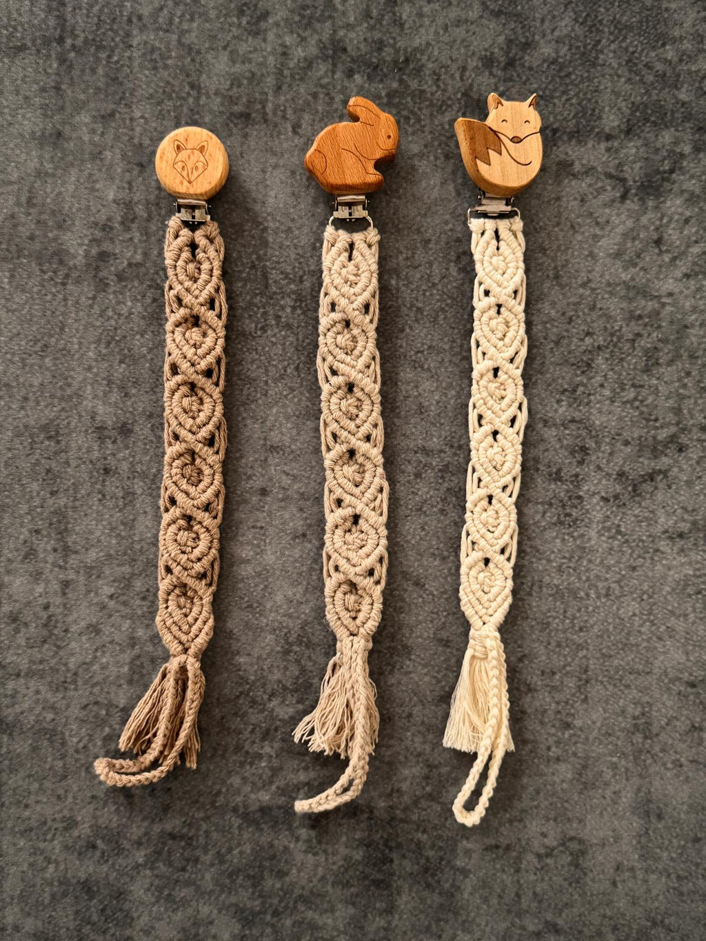 Makrome Emzik Askısı - El Yapımı