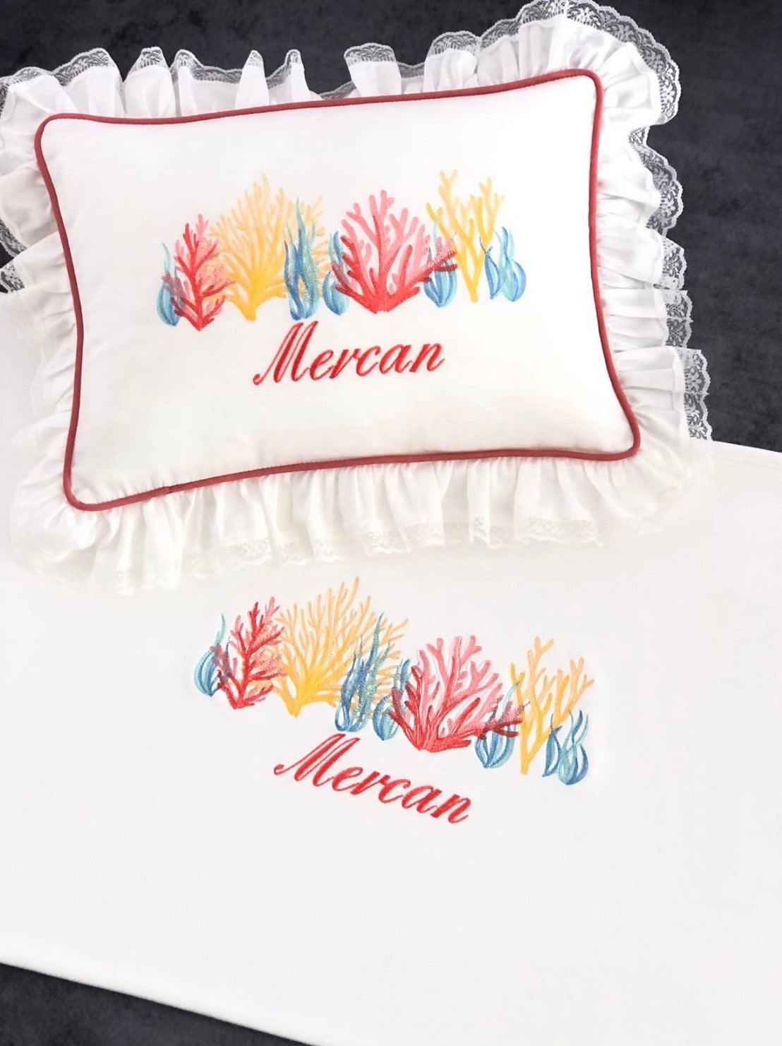 Mercan Deniz Serisi Bebek Hastane Çıkış Seti