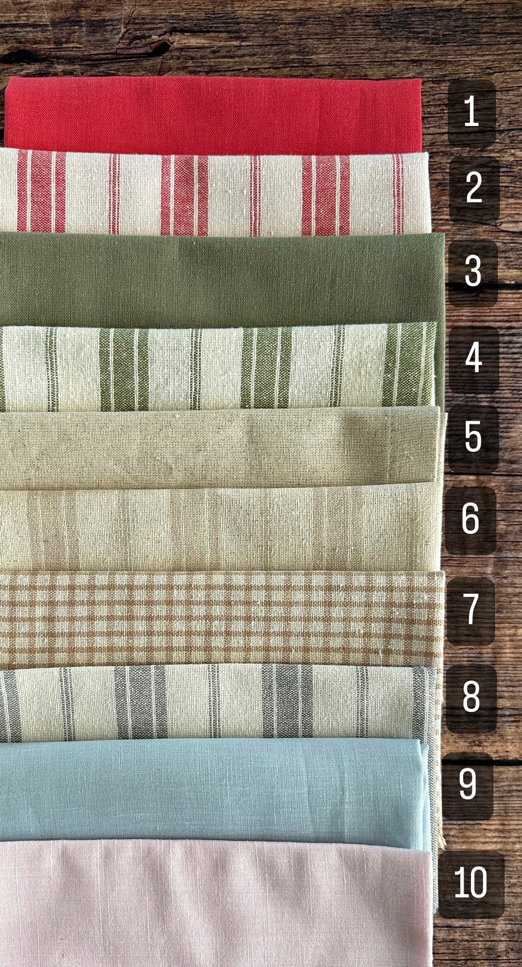 Kişiselleştirilmiş Keten Dilimli Bebek Yastığı