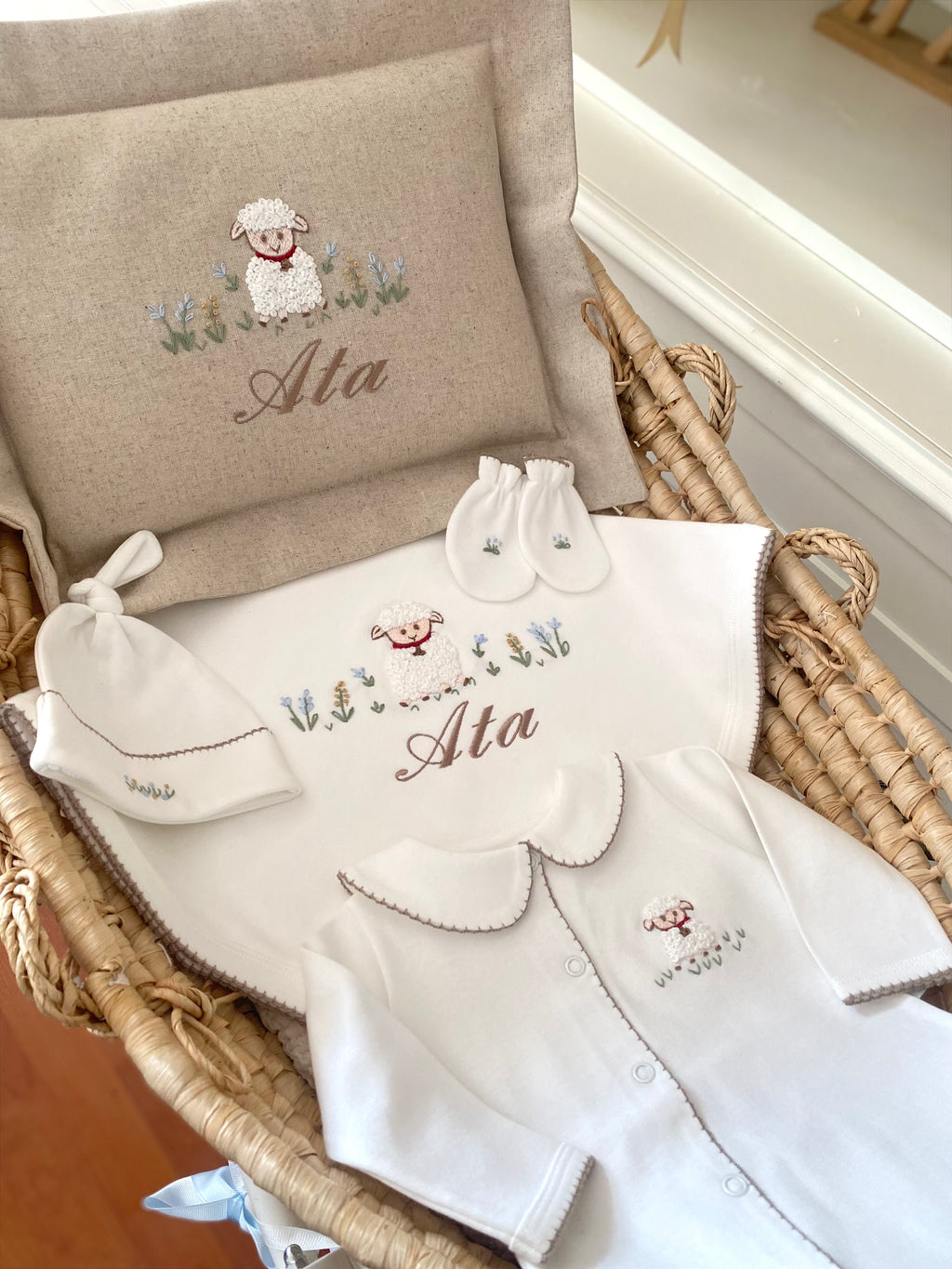 Lamb Model Decorative Baby Pillow