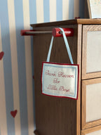 Thank Heaven For Little Boys | Erkek Bebek Nakışlı Kapı Askısı Yastığı