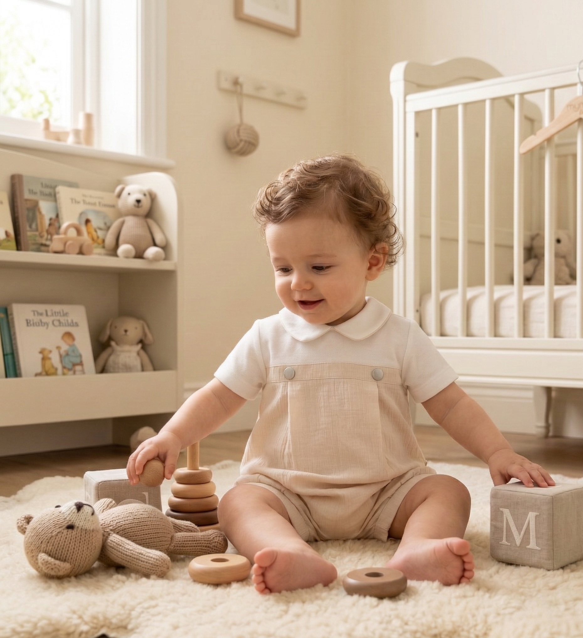 Arthur Erkek Bebek Tulum 6–24 Ay