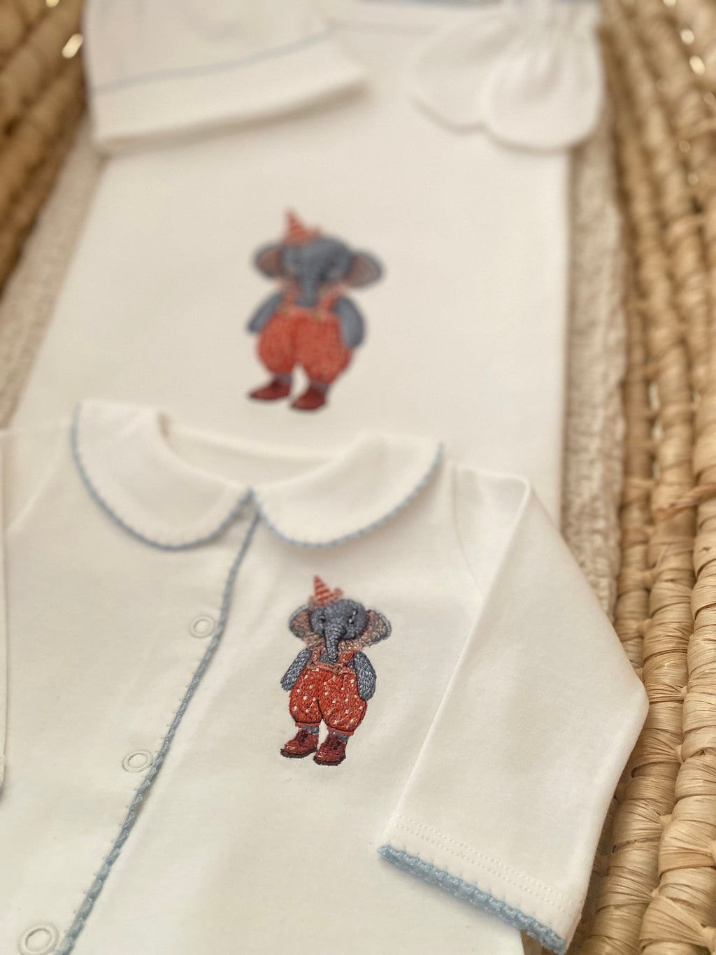 Sevimli Fil Organik Yenidoğan Seti
