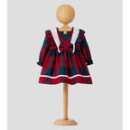 Elora– Red Plaid Baby Girl Dress | Christmas Dress 6-24 Months