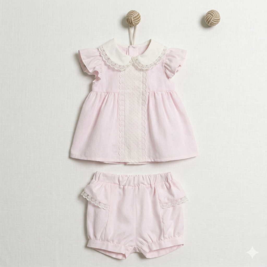 Magnolia Kız Bebek Set 6–24 Ay