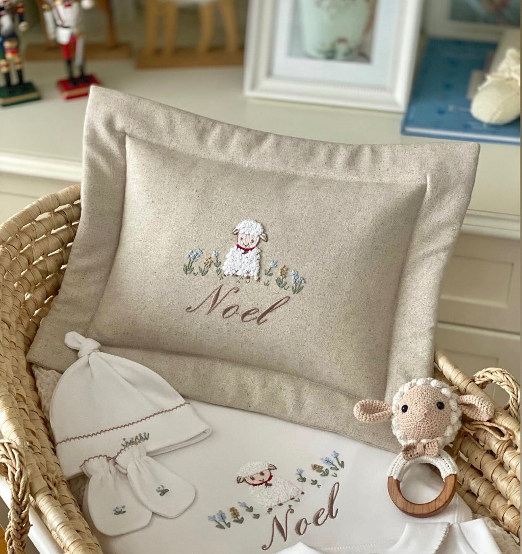 Lamb Model Decorative Baby Pillow