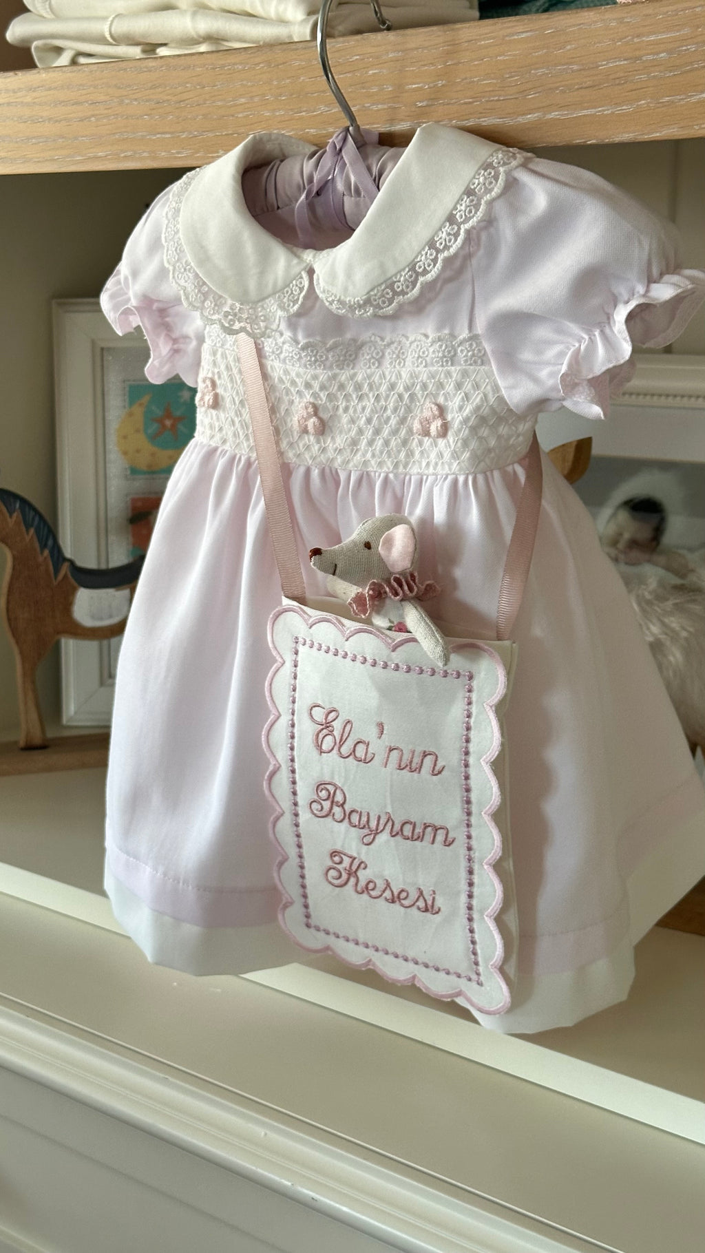 Peony  Kız Bebek Elbise 6–24 Ay