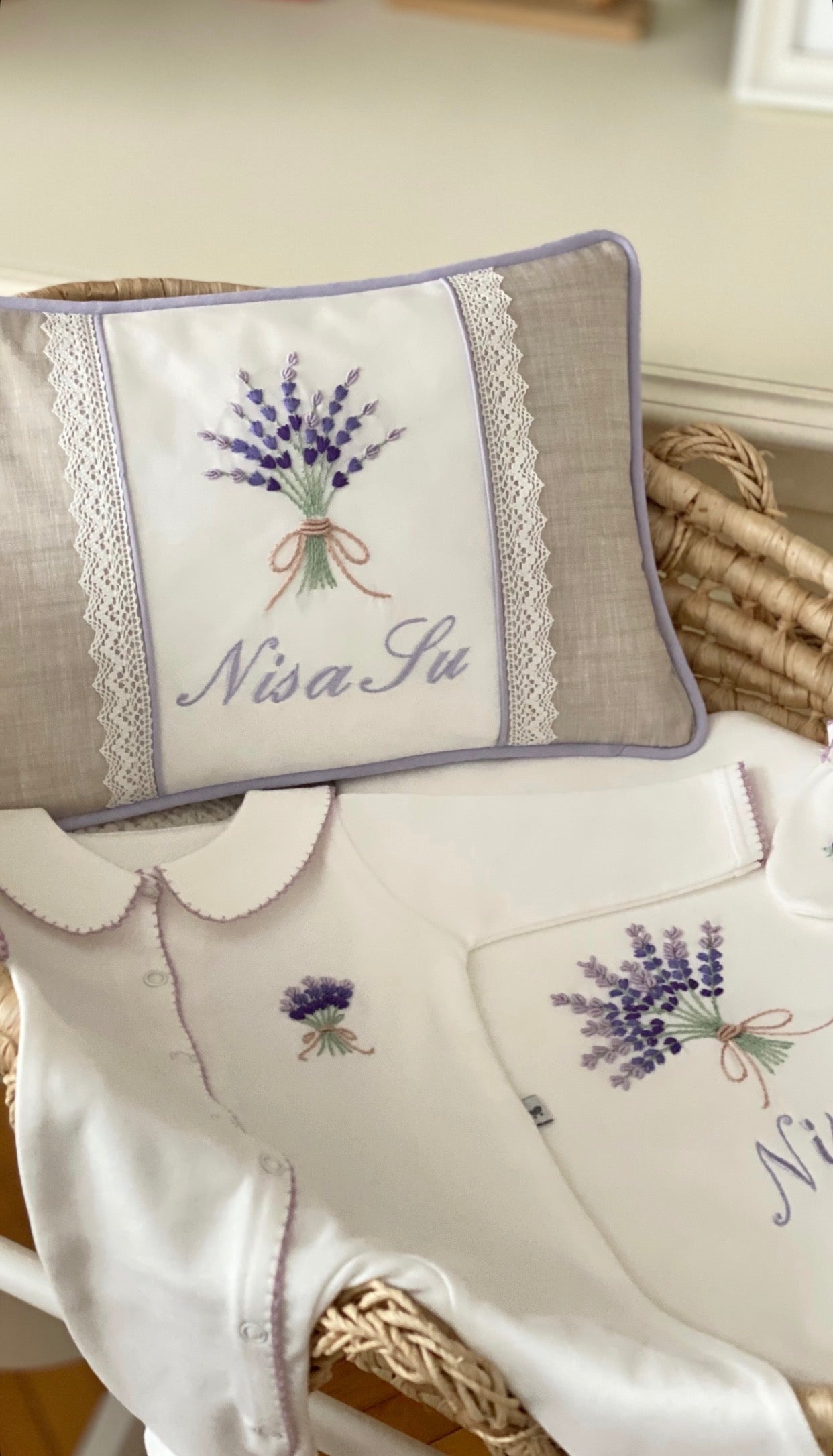 Lavantalı Organik Yenidoğan Seti