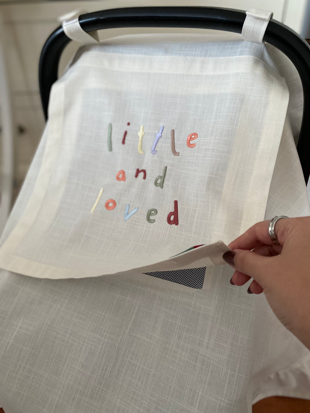 Little and Loved - Keten Puset Örtüsü
