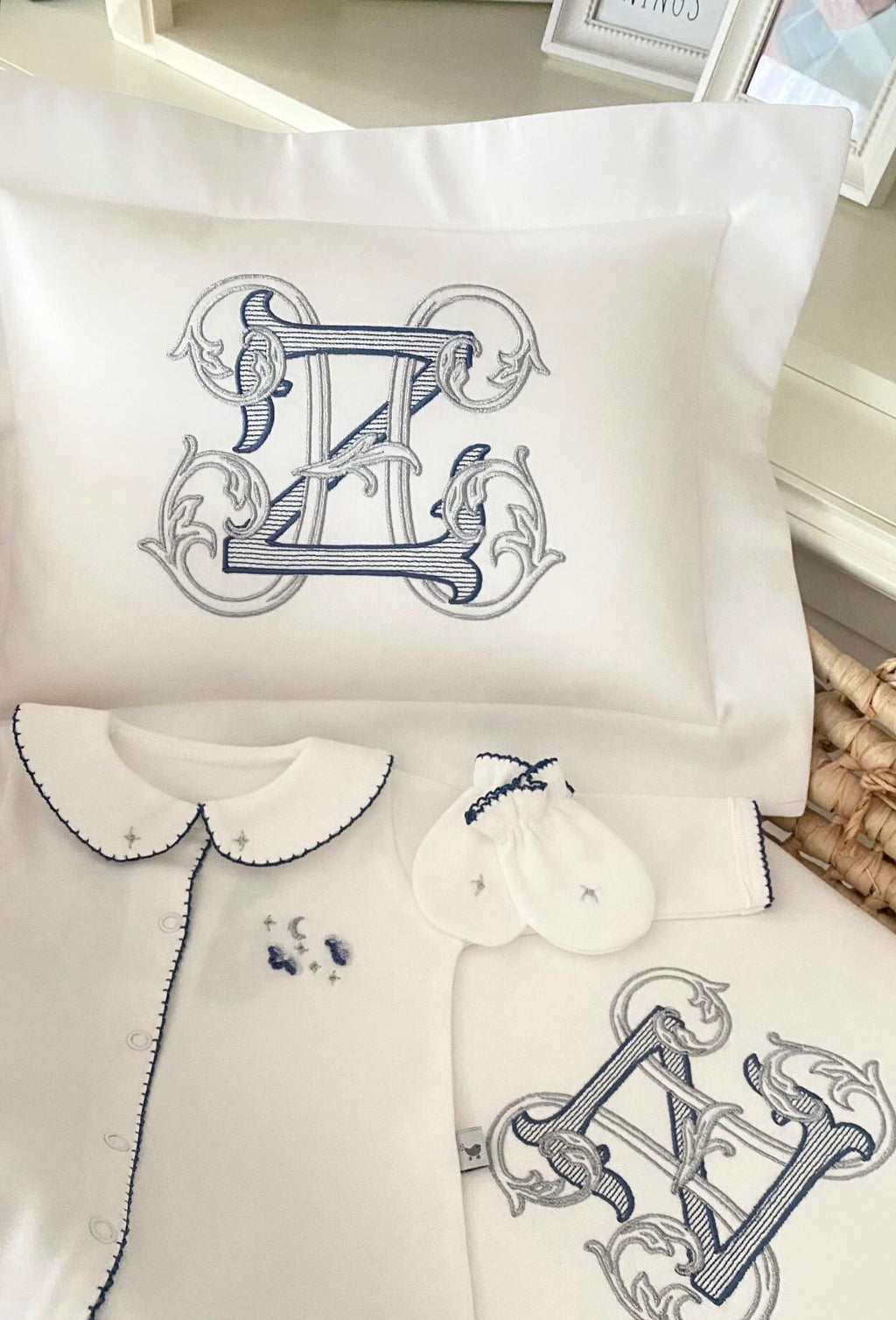 Monogram Organik Yenidoğan Seti