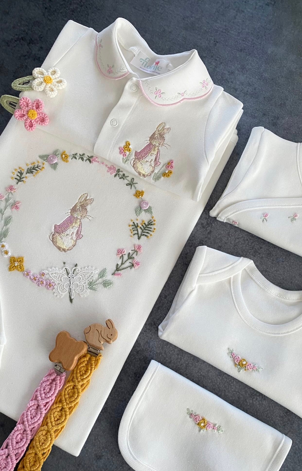 Peter Rabbit Kelebekli Hastane Çıkış Seti