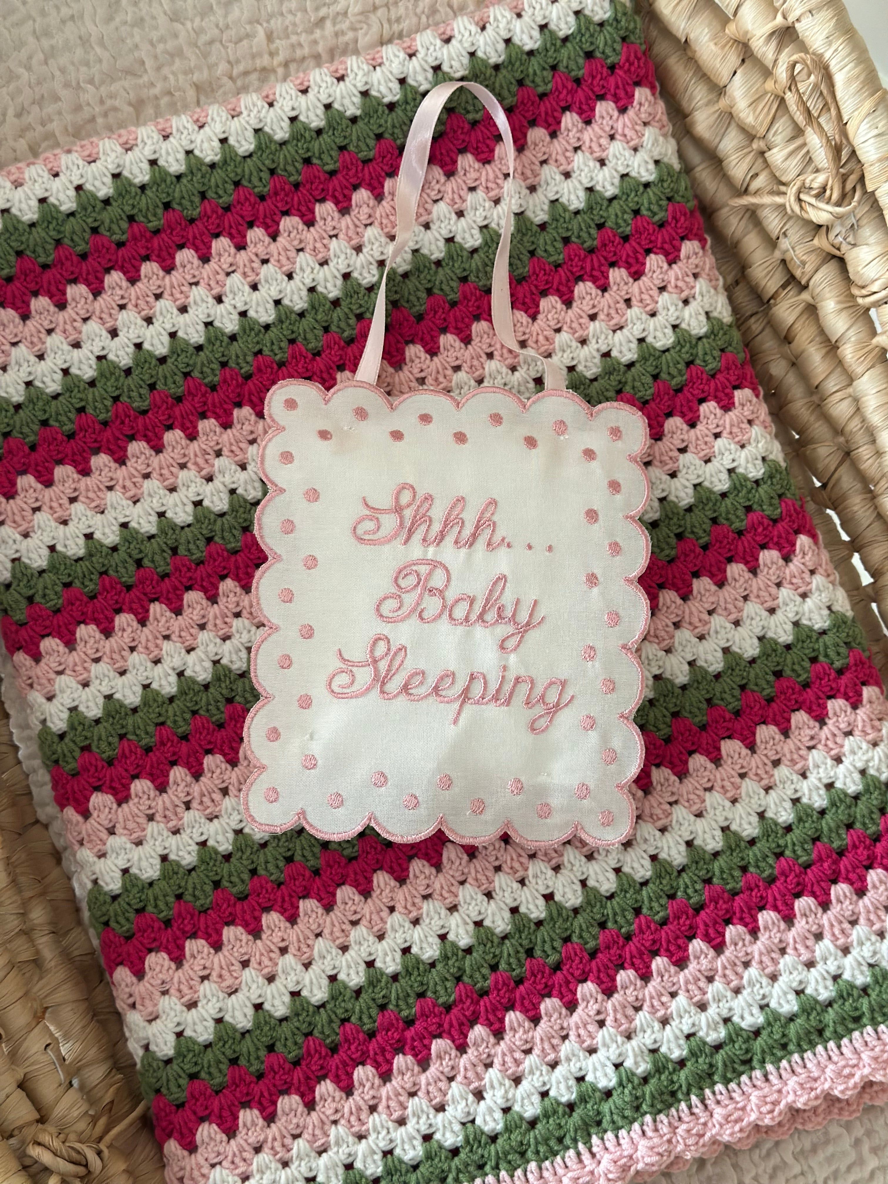 Keten Baby Sleeping Kapı Askısı Yastığı