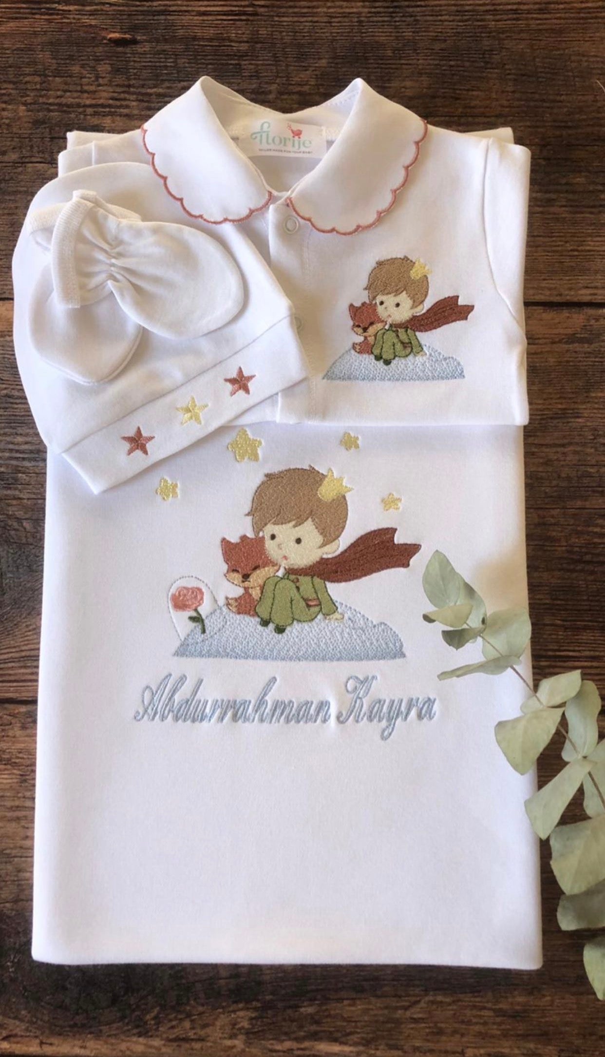 Küçük Prens Bebek Hastane Çıkış Seti