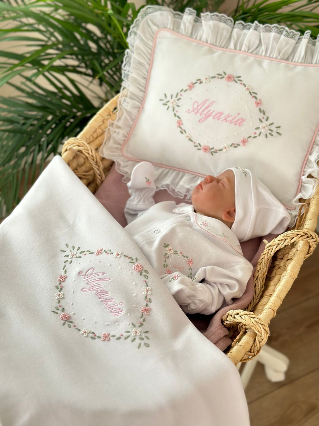 Lily Serisi Hastane Çıkışı Seti Pembe