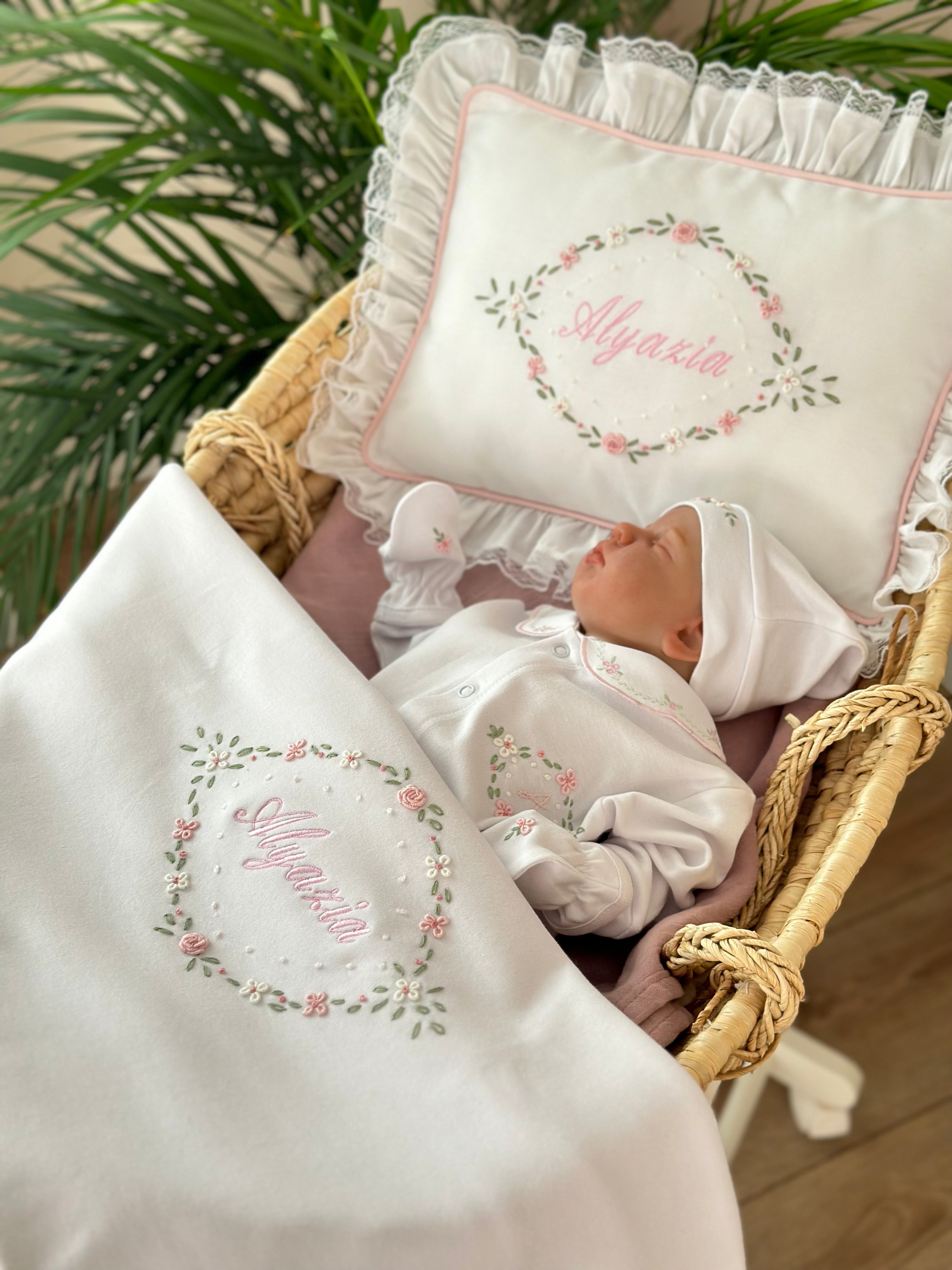 Lily Serisi Hastane Çıkışı Seti Pembe