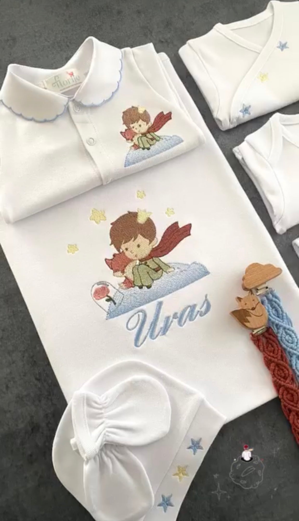 Küçük Prens Bebek Hastane Çıkış Seti