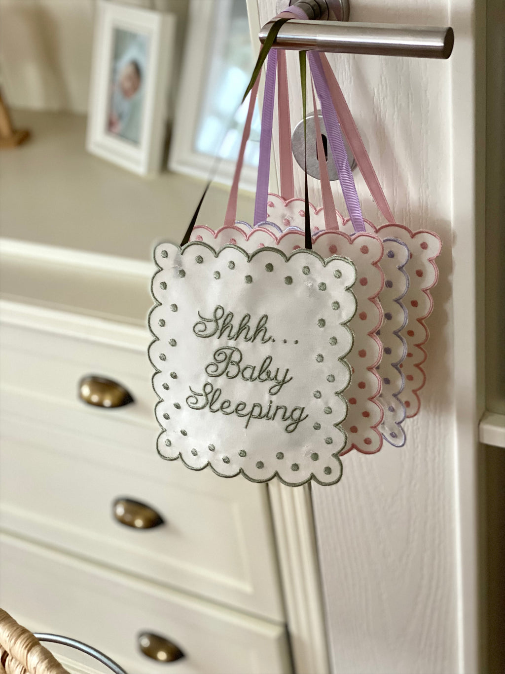 Keten Baby Sleeping Kapı Askısı Yastığı