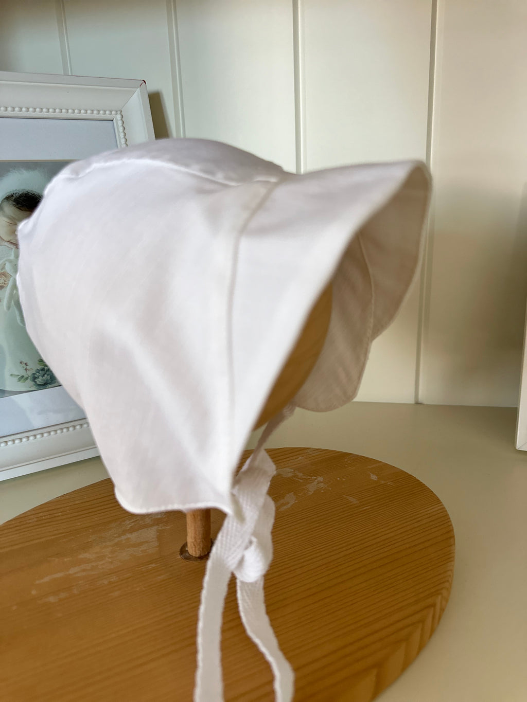 Desenli Yazlık Bebek Bonnet Şapka