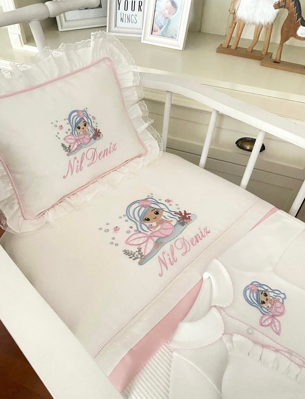 Deniz Kızı Temalı Pike Takımı