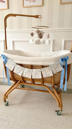 İsme Özel Makine Nakışlı Bebek Banner | Flama | Kapı Süsü