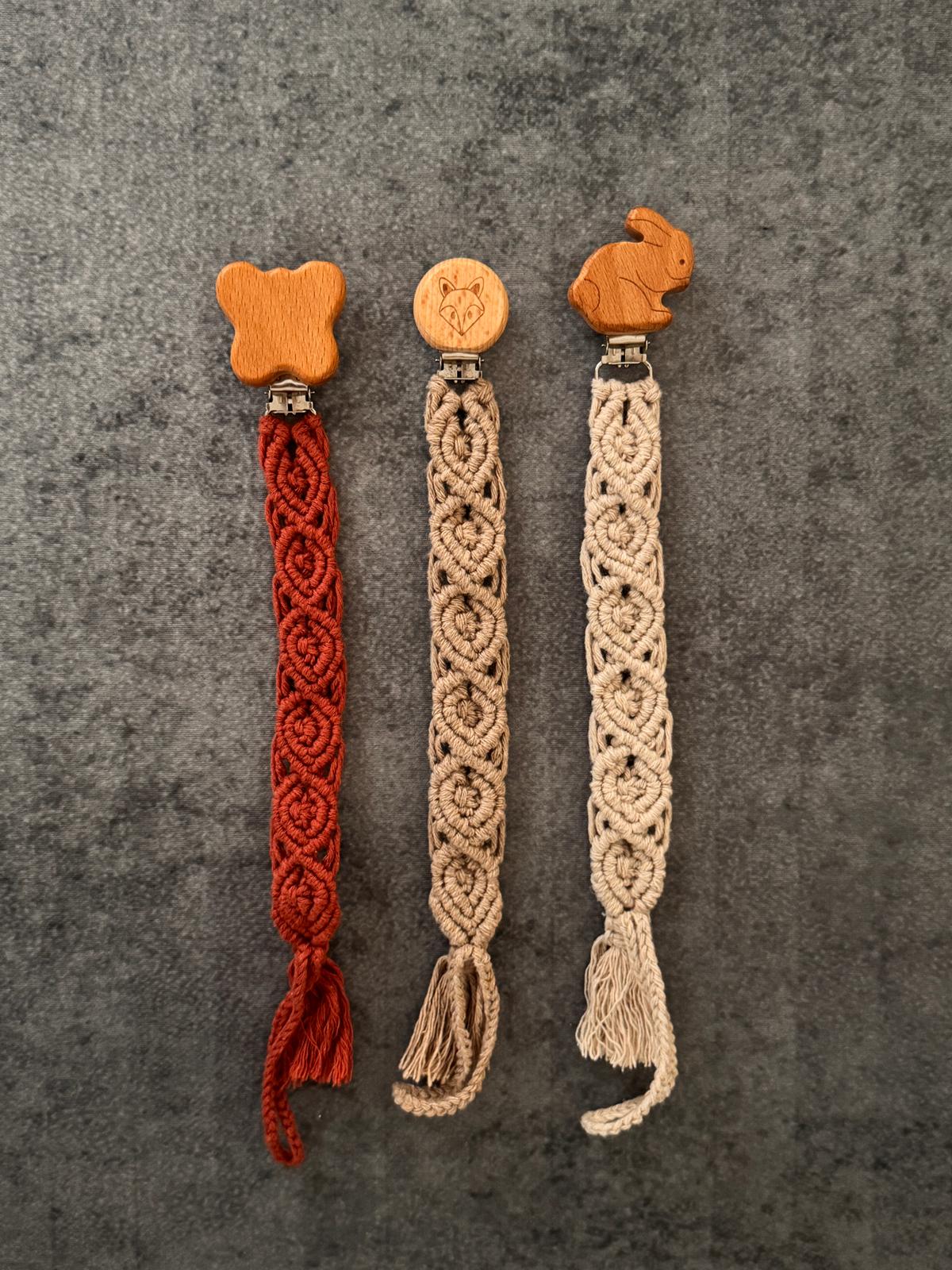 Makrome Emzik Askısı - El Yapımı