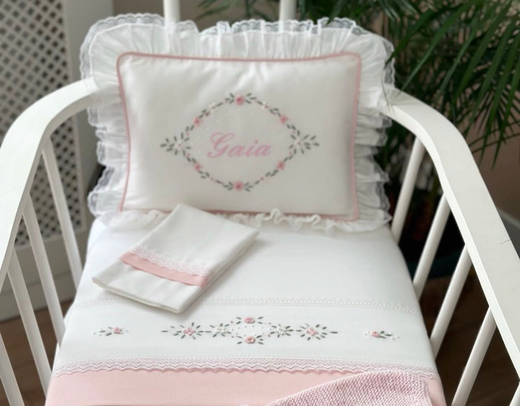 Lily Model Decorative Baby Pillow - Pink