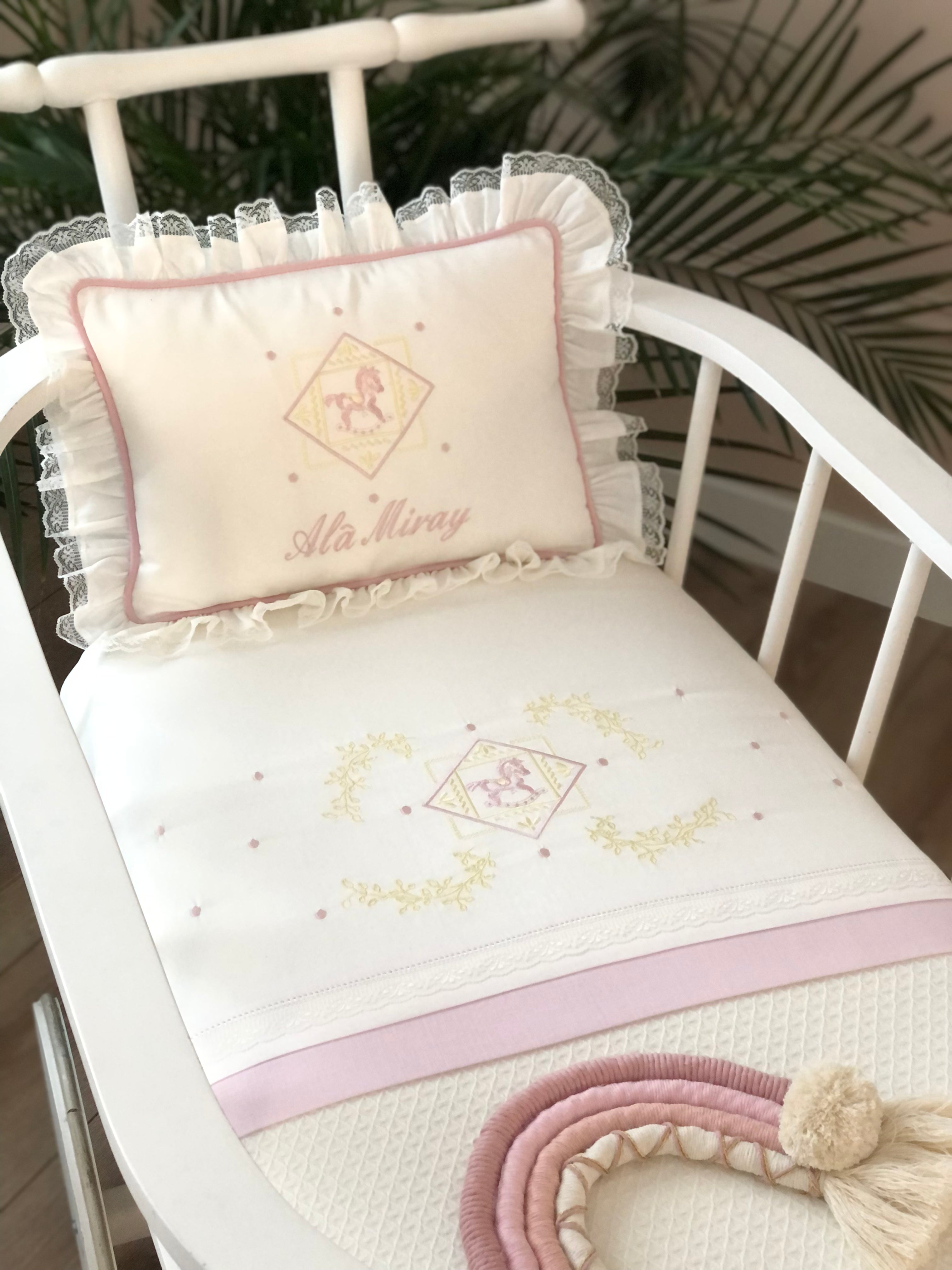 Carousel Noktalı  Bebek Pike Seti