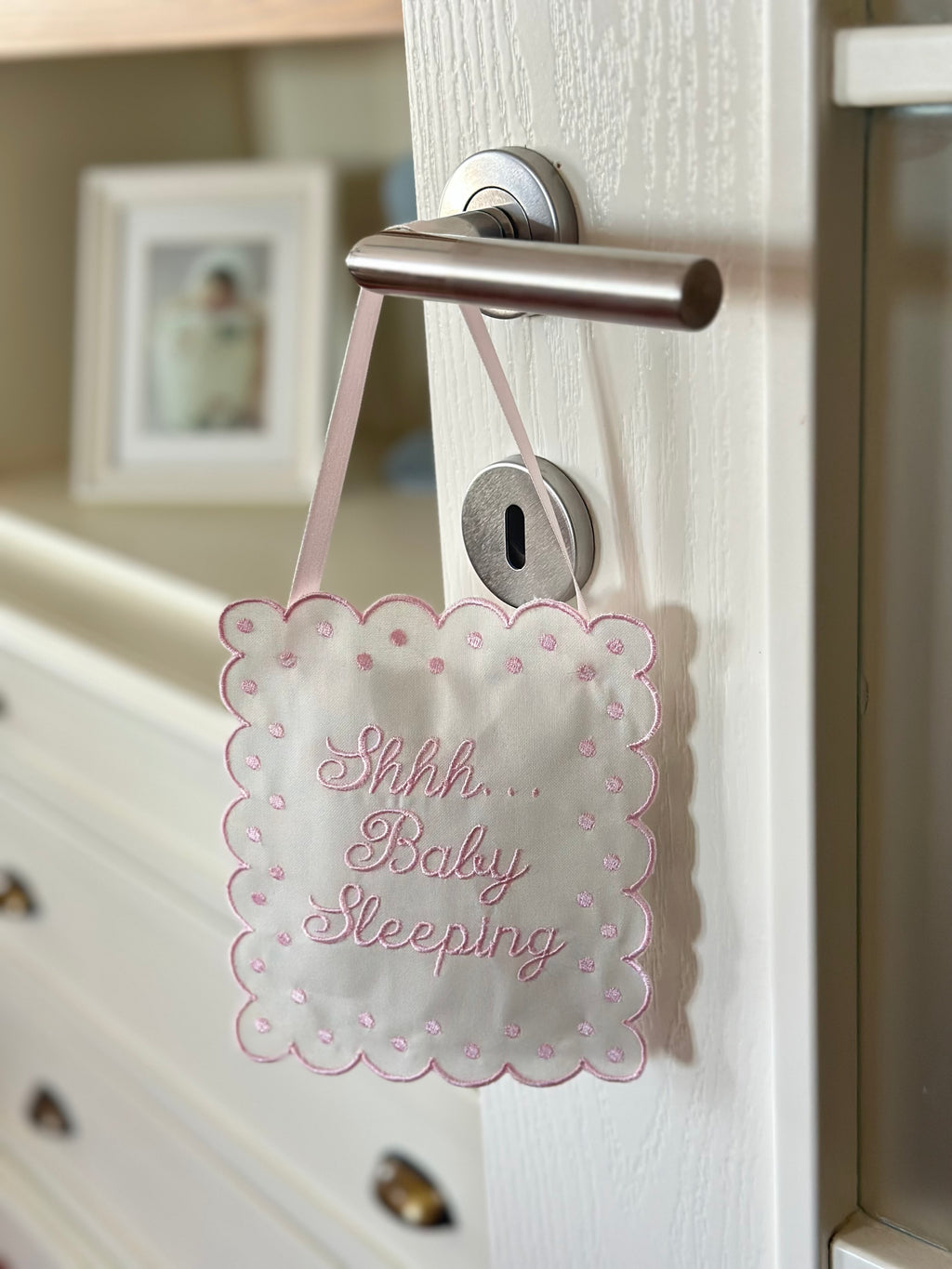 Keten Baby Sleeping Kapı Askısı Yastığı