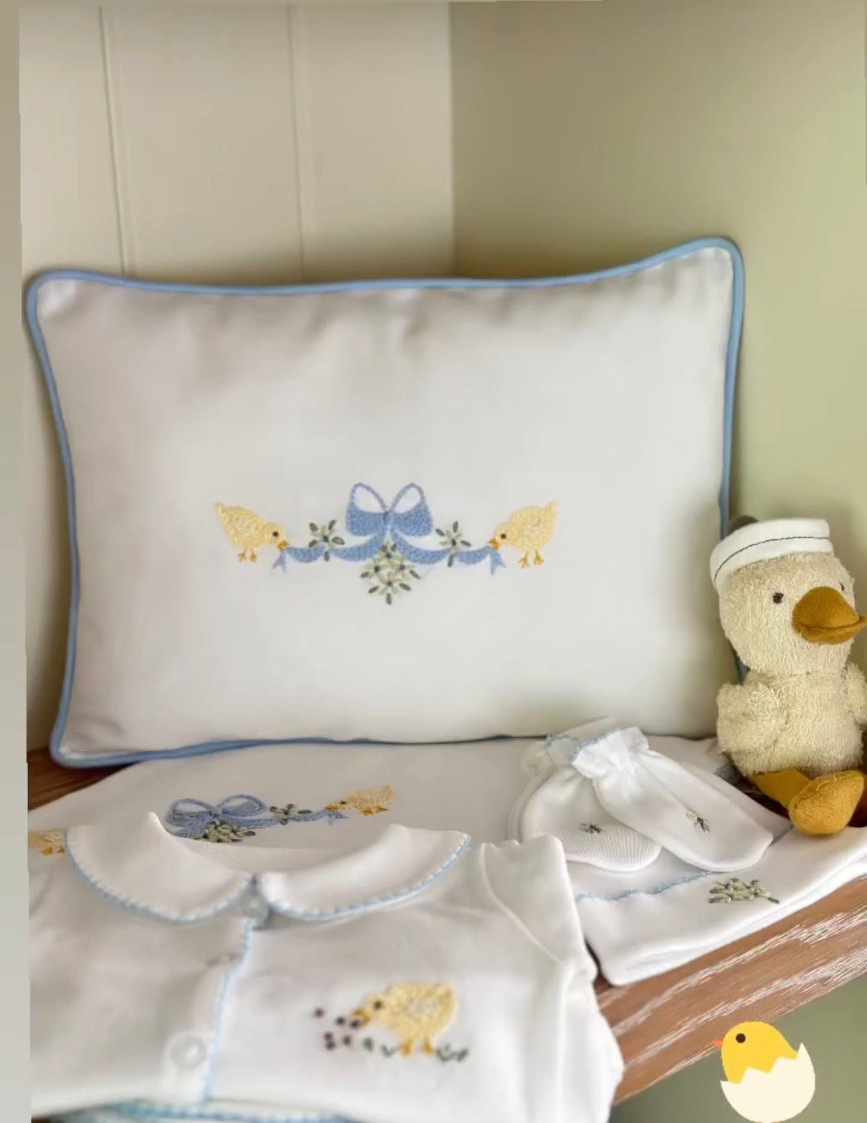 Little Chick Decorative Baby Pillow
